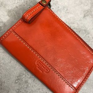 Coach keychain coin purse